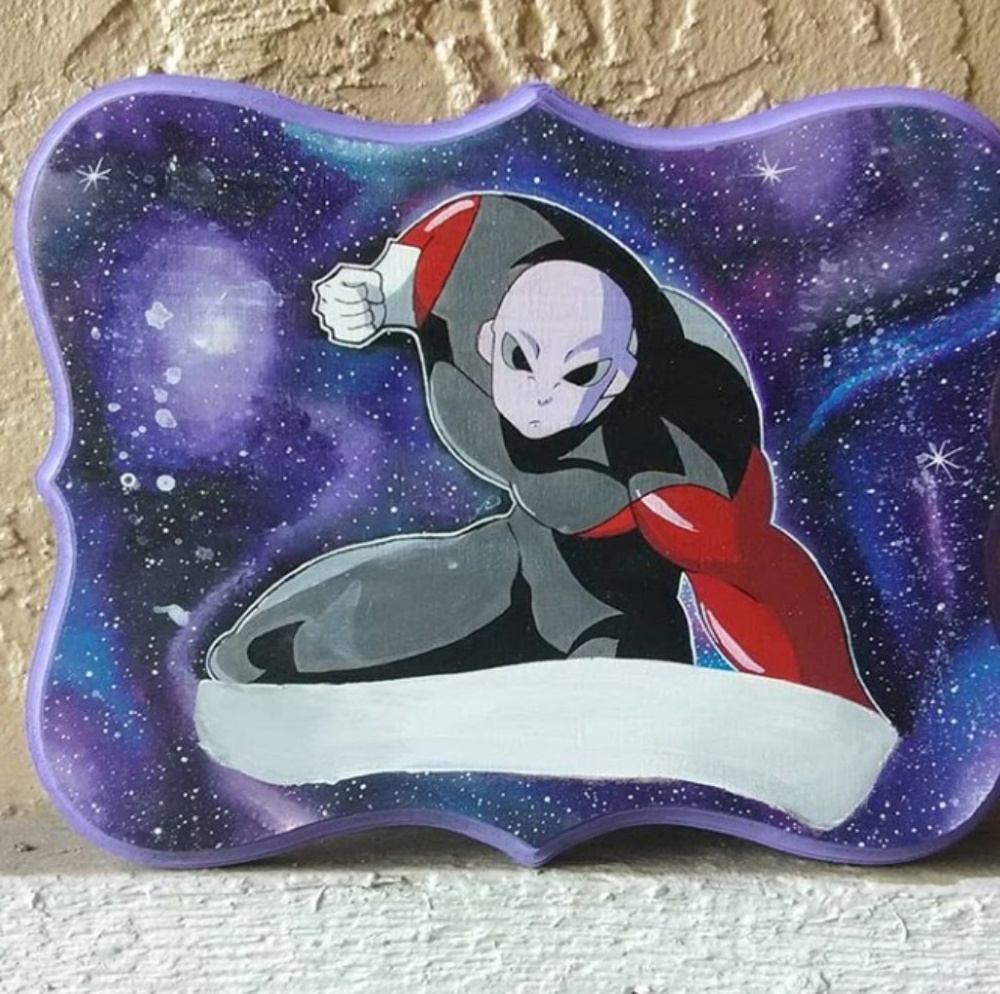 Custom Dragonball z painting Jiren